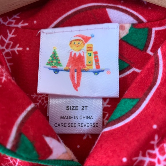 Elf on the Shelf PJ 2 Piece Set NWT - Picture 3 of 3
